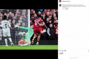 库尔图瓦社媒晒扑索博必进球照:我们付出了努力,遗憾的是还不够